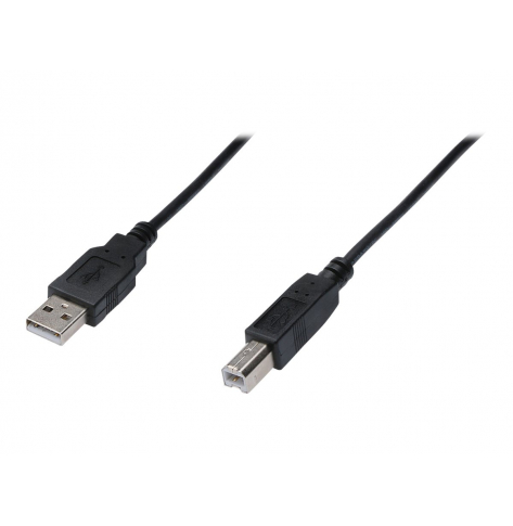 Kabel ASSMANN USB 2.0 3m m/m type A - B black