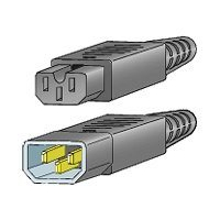 Kabel CISCO CAB-C15-CBN= Cisco Cabinet Jumper zasilający, 250 VAC 13A, C14-C15 Connectors