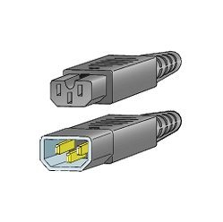 Kabel CISCO CAB-C15-CBN= Cisco Cabinet Jumper zasilający, 250 VAC 13A, C14-C15 Connectors