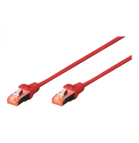 Kabel DIGITUS 10xPatch SFTP CAT6 1m red 4x2AWG 27/7 2xRJ45