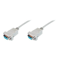 Kabel DIGITUS AK-610100-030-E ASSMANN polaczeniowy RS232 null-modem Typ DSUB9/DSUB9 z/z bezowy 3m