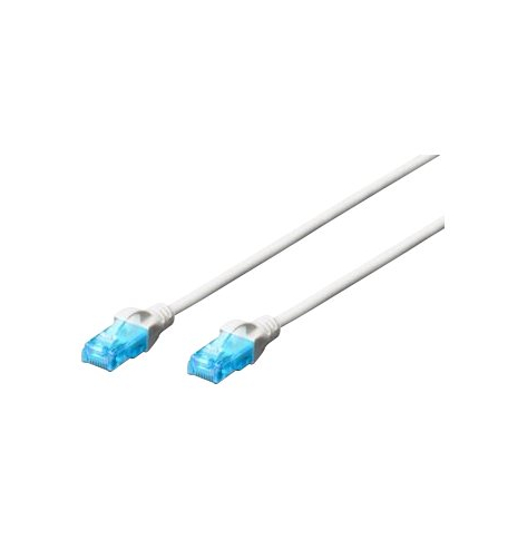 Kabel DIGITUS CAT 5e U-UTP krosowy PVC AWG 26/7 20m biały