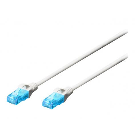 Kabel DIGITUS CAT 5e U-UTP krosowy PVC AWG 26/7 25m biały