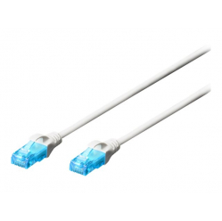Kabel DIGITUS CAT 5e U-UTP krosowy PVC AWG 26/7 30m biały