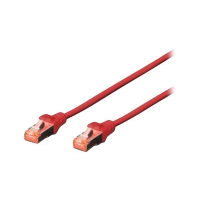 Kabel DIGITUS CAT 6 S-FTP krosowy Cu LSZH AWG 27/7 10m czerwony