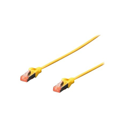 Kabel DIGITUS CAT 6 S-FTP krosowy Cu LSZH AWG 27/7 10m żółty