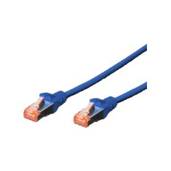 Kabel DIGITUS CAT 6 S-FTP krosowy Cu LSZH AWG 27/7 1m niebieski