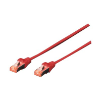 Kabel DIGITUS CAT 6 S-FTP krosowy Cu LSZH AWG 27/7 5m czerwony