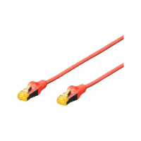 Kabel DIGITUS CAT 6A S-FTP krosowy Cu LSZH AWG 26/7 5m czerwony
