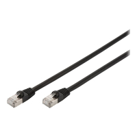 Kabel DIGITUS CAT6 S/FTP krosowy AWG 27/7 2xRJ45 UV resistant czarny 5m