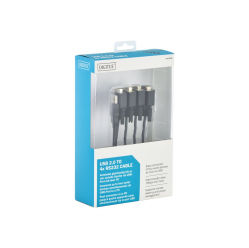 DIGITUS DA-70159 konwerter USB2.0 RS232 (DB9M), 5 LGW