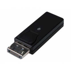 DIGITUS DisplayPort adapter DP - HDMI type A M/F w/interlock DP 1.1a Full HD CE bl