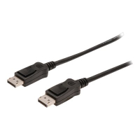 Kabel DIGITUS DB-340100-020-S DisplayPort 1.2 M/M 2.0m w/interlock Ultra HD 4K czarny