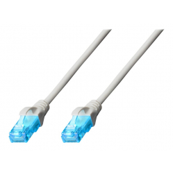 Kabel DIGITUS DK-1512-0025 krosowy UTP, CAT.5E, szary, 0.25m, 15 LGW