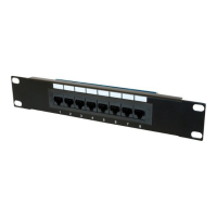 Patchpanel DIGITUS DN-91508U 10 8-portowy UTP kat. 5E 15 LGW