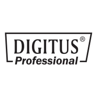 Patchpanel DIGITUS DN-91624S-EC 19 24-portowy S/FTP kat. 6 1U z tacka czarny