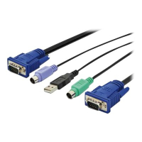 Kabel DIGITUS DS-19231 PS/2 do konsoli KVM, 1,8 m