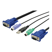Kabel DIGITUS DS-19233 PS/2 do konsoli KVM, 5,0 m