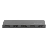 Splitter DIGITUS DS-45323 Ultra Slim HDMI 1x4 4K/60Hz HDR HDCP 2.2 18Gbps Micro USB powered
