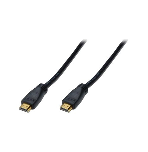 Kabel DIGITUS HDMI High Speed type A w/ amp. M/M 10.0m Full HD CE gold bl