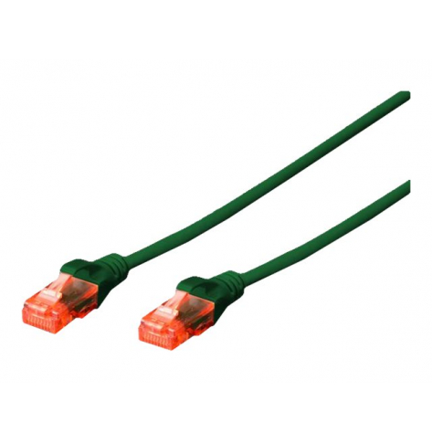 Kabel DIGITUS krosowy - CAT 6 SFTP 3m zielony 4x2AWG 27/7 2xRJ45