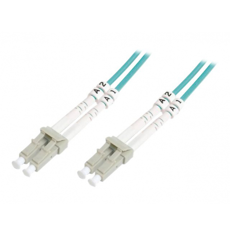 Kabel DIGITUS krosowy - OM3 LC to LC Multimode 50/125 m Duplex 15m