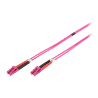Kabel DIGITUS krosowy - OM4 50/125 LC 2m fioletowy