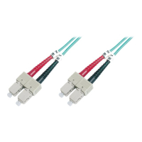 Kabel DIGITUS krosowy - OM4 50/125 SC 1m