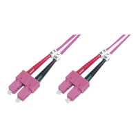 Kabel DIGITUS krosowy - OM4 50/125 SC 2m