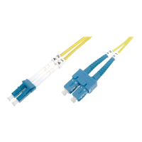 Kabel DIGITUS krosowy - OS1 SC APC to LC PC Singlemode 09/125 m Duplex 2 m