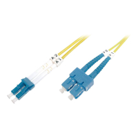 Kabel DIGITUS krosowy - OS2 SC APC to LC PC Singlemode 09/125 m Duplex 1 m