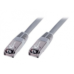 Kabel DIGITUS krosowy RJ45 kat.5e F/UTP AWG 26/7 PVC 20m szary 1szt