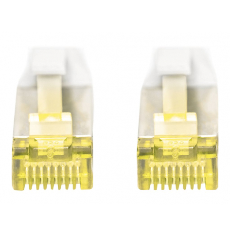 Kabel DIGITUS krosowy RJ45 kat.6A S/FTP AWG 26/7 LSOH 2.5m szary 1szt