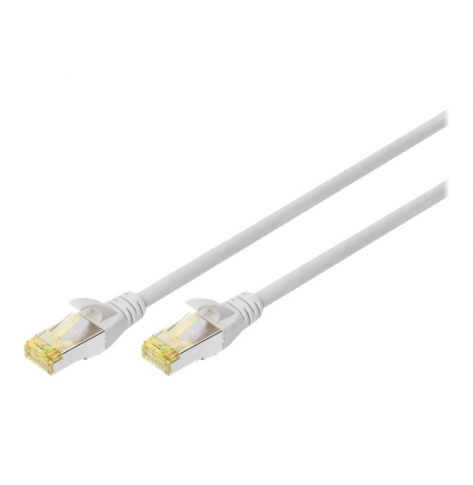 Kabel DIGITUS krosowy RJ45 kat.6A S/FTP AWG 26/7 LSOH 25m szary 1szt