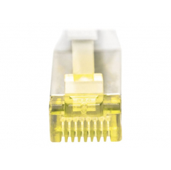 Kabel DIGITUS krosowy RJ45 kat.6A S/FTP AWG 26/7 LSOH 30m szary 1szt