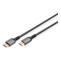 Kabel DIGITUS PREMIUM DisplayPort 2.1 connection M/M 1m 16K UHD 80G Aluminum Housing