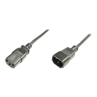 Kabel DIGITUS przedluzajacy zasilajacy Typ IEC C14/IEC C13 M/z czarny 5m