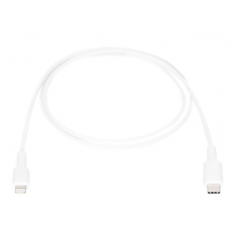 Kabel DIGITUS USB charger/data Lightning - USB-C M/M 1.0m metal PVC MFI CE bl