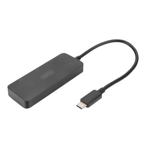 Kabel DIGITUS USB-C - 3x DP MST Video Splitter DP 1.4 4K/60Hz