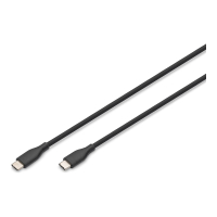Kabel DIGITUS USB-C Silicone charging USB-C - USB-C 0.5m USB 2.0 60W black