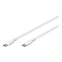 Kabel DIGITUS USB-C Silicone charging USB-C - USB-C 1m USB 2.0 60W white