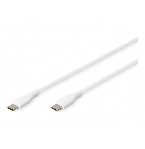 Kabel DIGITUS USB-C Silicone charging USB-C - USB-C 2m USB 2.0 60W white