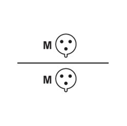 Kabel EATON zasilający 32A hardwired to 2x 32A EN60309 plug