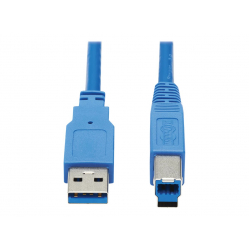 Kabel EATON TRIPPLITE KVM B005-DPUA2-K and B005-DPUA4 4K DP USB 3.2 3.5mm 1.83m