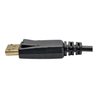Kabel EATON TRIPPLITE Mini DisplayPort to DisplayPort Adapter M/M 4K czarny 1.8m