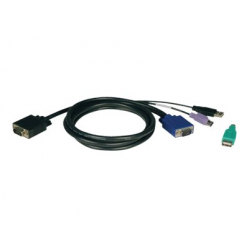 Kabel EATON TRIPPLITE USB/PS2 KVM B040-Series and B042-Series 4.57m