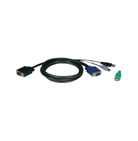 Kabel EATON TRIPPLITE USB/PS2 KVM B040-Series and B042-Series 4.57m