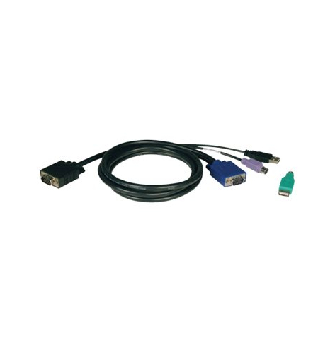 Kabel EATON TRIPPLITE USB/PS2 KVM Switches B040-Series and B042-Series 1.83m
