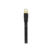Kabel EDIMAX sieciowy - CAT 8 U-FTP AWG26 Bare copper Flat 1m czarny
