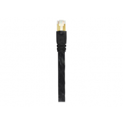 Kabel EDIMAX sieciowy - CAT 8 U-FTP AWG26 Bare copper Flat 1m czarny